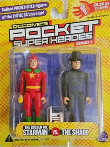 DC Comics Pocket Super Heroes - Serie 1 - Starman & The Shade - ¡Sin usar, en caja! - Imagen 1 de 1