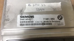 7 561 382 ecm ecu computer 2006 BMW X3 - Picture 1 of 2