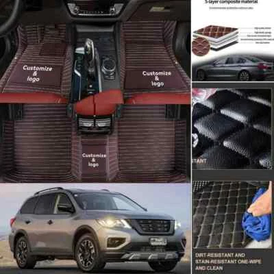 For Nissan Pathfinder-Qashqai-Quest-Rogue SUV Custom All Series Car Floor Mats - Изображение 1 из 4