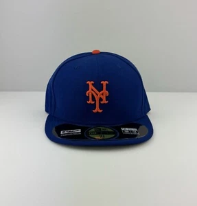New York NY Mets New Era 59Fifty On Field 50th Anniversary Fitted Hat Cap 7 3/8 - Picture 1 of 10