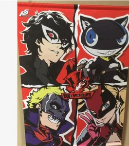 Persona 5 Size B2 Wall Scroll Tapestry Kuma Takamaki etc. - Picture 1 of 1
