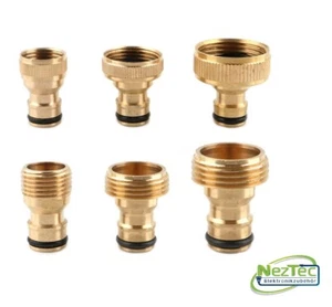 Hahnanschluss IG / Gerätestück AG MS Messing Schlauchverbinder Kupplung Garten - Bild 1 von 7