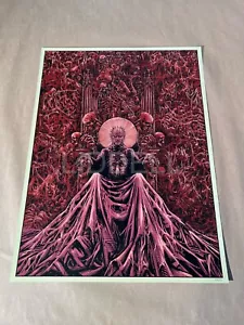Mondo Style Godmachine Hellraiser Edizione Limitata Stampa Arte Reichs Carta Rossa #d - Foto 1 di 5