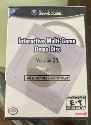 Interactive Multi-Game Demo Disc Version 35 Sealed (2006, Nintendo Gamecube) - Image 1 of 3