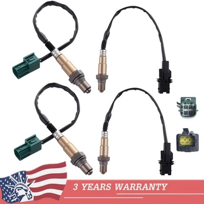 4PCS Oxygen O2 Sensor For 2004 2005 2006 Nissan Titan Armada Infiniti QX56 5.6L - Image 1 of 4