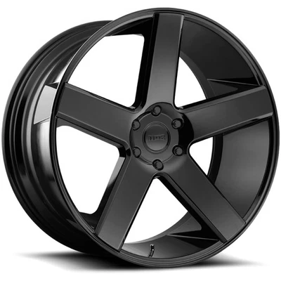 Dub S216 Baller 22x9 5x120 +15mm Gloss Black Wheel Rim 22" Inch - Image 1 of 4