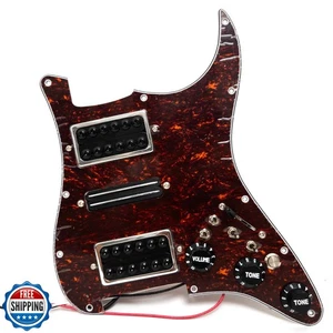 HSH Prewired Strat Pickguard Set Coil Split Humbucker Pickups Loaded Strat Pi - Bild 1 von 5