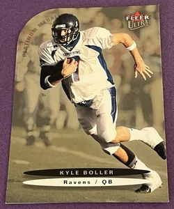 2003 Fleer Ultra Kyle Boller Platinum Medallion RC #91/100 Baltimore Ravens RARE - Picture 1 of 5
