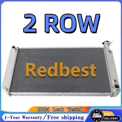 #2044 Alu Radiator For 1996-2002 Chevy Express/GMC Savana 1500 2500 1997-02 3500 Foto 1 de 4