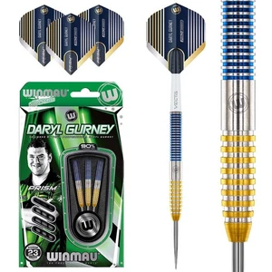 WINMAU DARYL GURNEY SC 1.0 SERIES 90% TUNGSTEN STEEL TIP DARTS - 23g - Picture 1 of 6