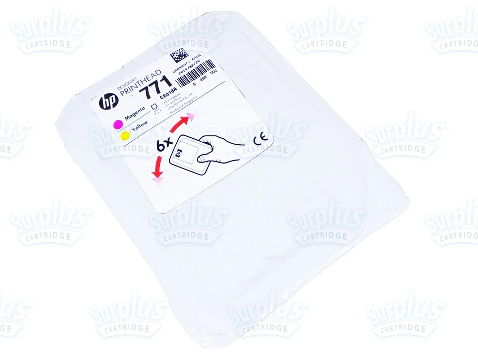 Cabeça de impressão genuína HP 771 magenta/amarela Z620042in Z6800 60ln - Imagem 1 de 1