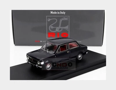 1:43 RIO Fiat 128 1-Series 1969 Blue RIO4737 - Immagine 1 di 2