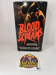 Blood Screams VHS (1990 Warner Home Video) RARE!!! - Picture 1 of 5