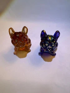 Westmoreland Bulldogs Blue Carnival and Amber with Collar CUTE!! - Picture 1 of 4
