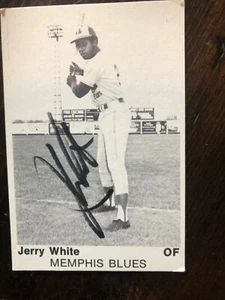 Montreal Expos JERRY WHITE handsigniert 1975 TCMA - Memphis Blues - Bild 1 von 1