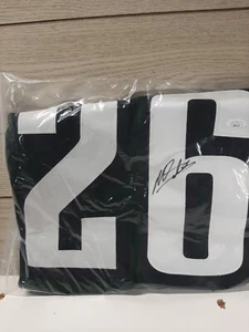 🔥Signed Miles Sanders Philadelphia Eagles NFL Jersey Autograph JSA Mens Size XL - Picture 1 of 6
