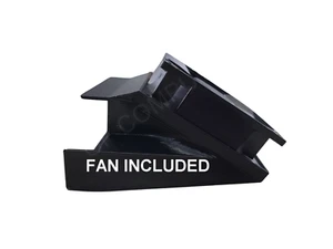 Nvidia Tesla GPU Cooling Fans Shroud Mounting L40 L40G H100 Accelerator Card AI - Picture 1 of 32