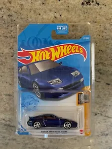 New 2021 Hot Wheels Super Treasure Hunt - Turbo - Blue Nissan 300ZX Twin Turbo - Picture 1 of 8