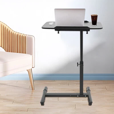 Bedside Table Adjustable Hospital & Home Use Bed Table Rolling Laptop Table - Image 1 of 4