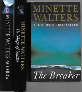 The Breaker/The Shape of Snakes/Acid Row - Minette Walters - Picture 1 of 3