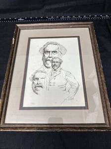 John Haber Drawing signed and Limited Edition Z345 - Picture 1 of 8