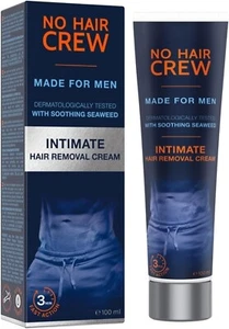 MENS Intimate Hair Removal FOR EXTRA SENSITVE GENTLE CREAM REMOVES PUBIC HAIRS - Picture 1 of 5