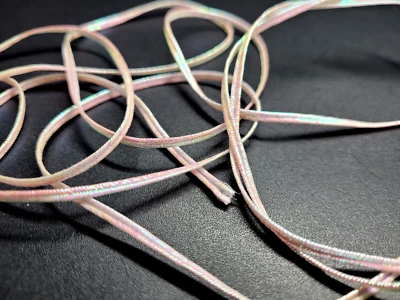 CABLE DE MYLAR PERLA - 2,5 mm - Materiales para atar moscas - 2 metros/6 pies - Cuerpo Minnow Foto 1 de 4