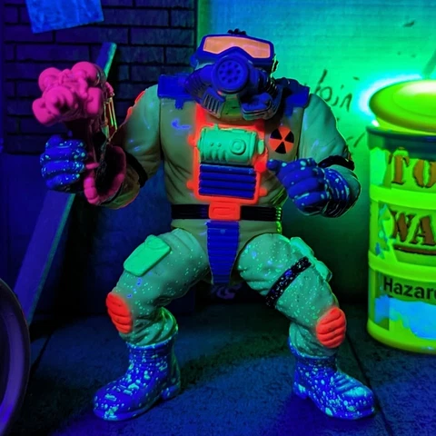 TOXIC CRUSADERS (Playmates, 1991) Vintage RADIATION RANGER W/ Gun Accessory Cover