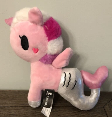 Unicornios de felpa rosa Tokidoki Mermicorno Foto 1 de 4