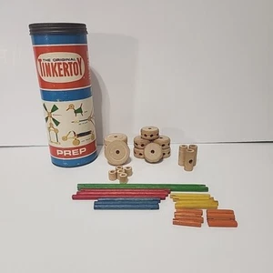 Original Spalding Vintage Tinkertoy Prep No. 116: 38 pcs Included - Picture 1 of 6
