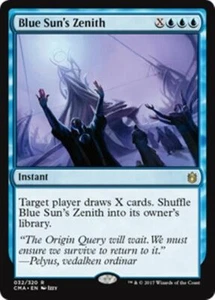 BLUE SUN'S ZENITH NM Commander Anthology MTG Blue - Instant Rare - Picture 1 of 1