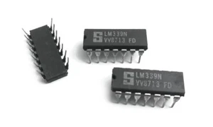 LM339N Quad Single Supply Comparator 339 IC -- Signetics (5 pieces) - Picture 1 of 2