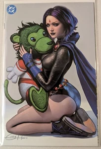 THE NEW TEEN TITANS #1 NM Raven NYCC Greg Horn Bird City Comics LTD to 500 - Picture 1 of 1