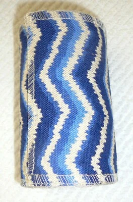 STUDIO DECOR INDIGO SPICE WRAP~Shades Of Blue & Cream~15 Feet By 5 Inches~NEW - Image 1 of 2