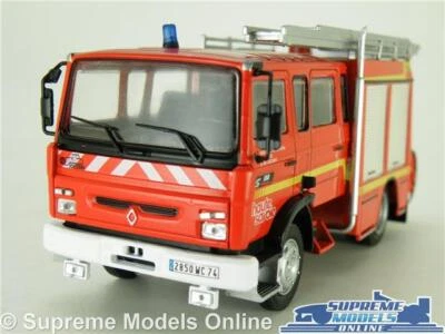 RENAULT S180 FIRE ENGINE MODEL TRUCK HAUTE SAVOIE 1993 1:43 SIZE IXO FRENCH T3 - Image 1 of 4