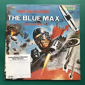Jerry Goldsmith THE BLUE MAX Film Soundtrack LP George Peppard, James Mason LWT - Picture 1 of 15