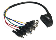 BNC Female SCART Video Cables & Interconnects