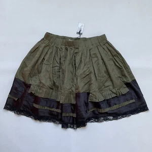 $100 Diesel Girls Tygiupi Skirt In Olive Size 16Y - Picture 1 of 6