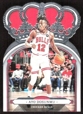 2022-23 3454E Panini Crown Royale Ayo Dosunmu Chicago Bulls #37 - Image 1 of 2