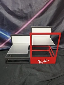 Ray-Ban Advertising Promo Retail Counter Display Stand Shelf Sign Made in Italy - Picture 1 of 8
