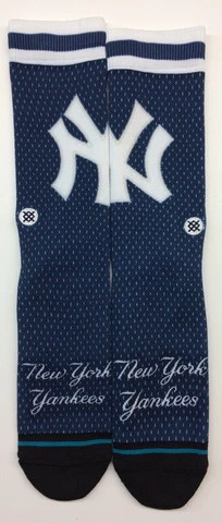 2023 New York Yankees BP Jersey NYY Stance MLB Baseball Socks Large Men's 9-13 Cover