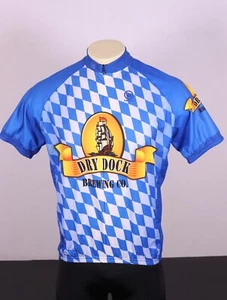 CANARI Men's Large Bike Cycling Dry Dock Brewing Company Heffeweizen Jersey - Picture 1 of 10