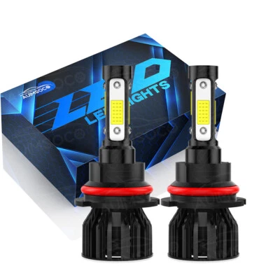 Para For Nissan Frontier 1998 1999 2000 faro LED luce altas y bajas 6000K blanco - Image 1 of 4