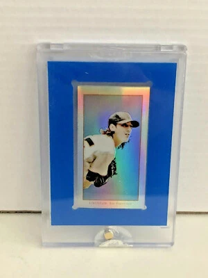 Tim Lincecum 2011 eTopps T-206 Polar Bear back #551/749 Topps - Image 1 of 2