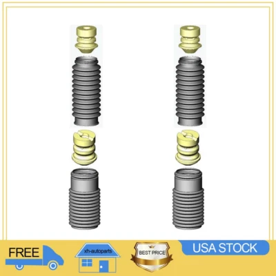 Fits BMW M5 2002 2003 KYB Shocks Struts 4X Front Rear Suspension Strut Bellows - Image 1 of 4