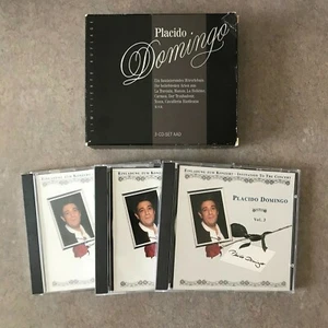 3-CD Set Placido Domingo Einladung Zum Konzert Vol. 1-3 - Bild 1 von 9