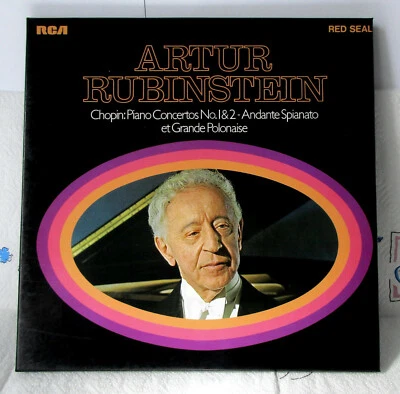 ARTUR RUBINSTEIN Chopin: Piano Concertos 1&2 Andante Spinato 2 LP box RCA 26.350 - Bild 1 von 4