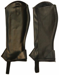 TuffRider Adult Micro Touch Half Chaps - Picture 1 of 3