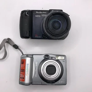 Canon PowerShot Pro1 Black + PowerShot A40 Silver Digital Camera Bundle – Tested - Imagen 1 de 12