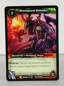 Wrathguard Defender - Betrayal of the Guardian - 165/202 - WoW TCG - Common - Picture 1 of 21